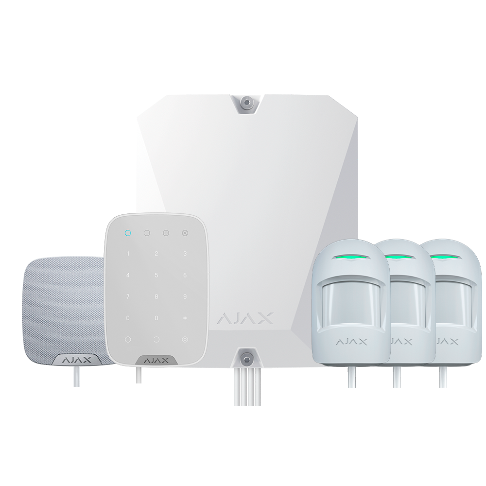 KIT DE ALARMA PROFESIONAL CERTIFICADO GRADO 2 FIBRA-KIT1-PRO-W**