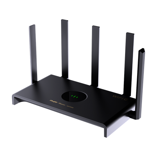 [RG-EW3000GX-PRO] Router Gigabit Mesh Wi-Fi 6 AX3000 Agregación de enlaces en WAN 4 Puertos RJ45 10/100/1000 Mbps 802.11ax 2x2 y doble banda 2,4 y 5 GHz