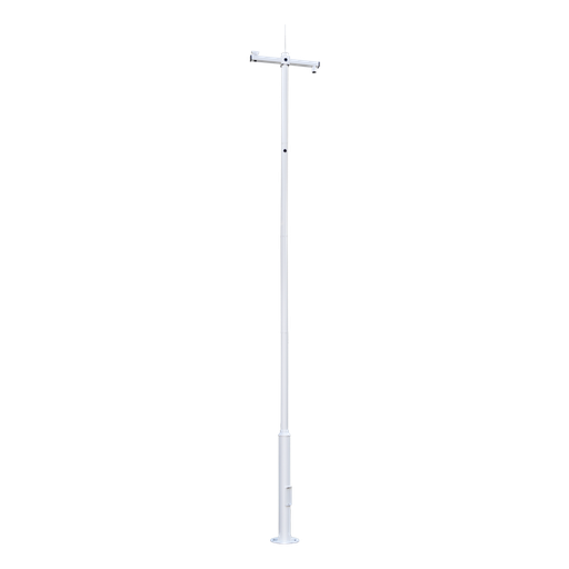 [POLE-600-D] Poste para CCTV 6 metros de altura  5 piezas de 1,2 metros que constituyen el poste